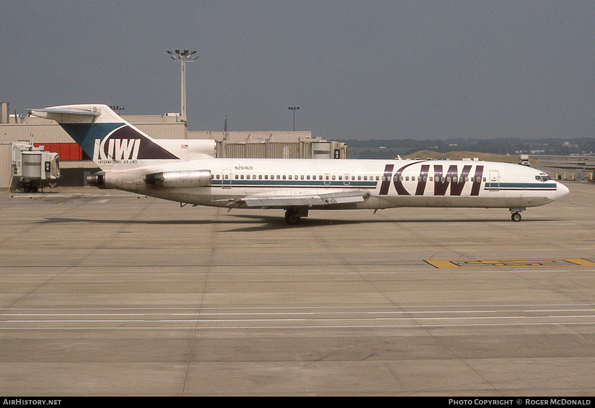 Aircraft Photo of N284US | Boeing 727-251/Adv | Kiwi International Airlines | AirHistory.net #151900