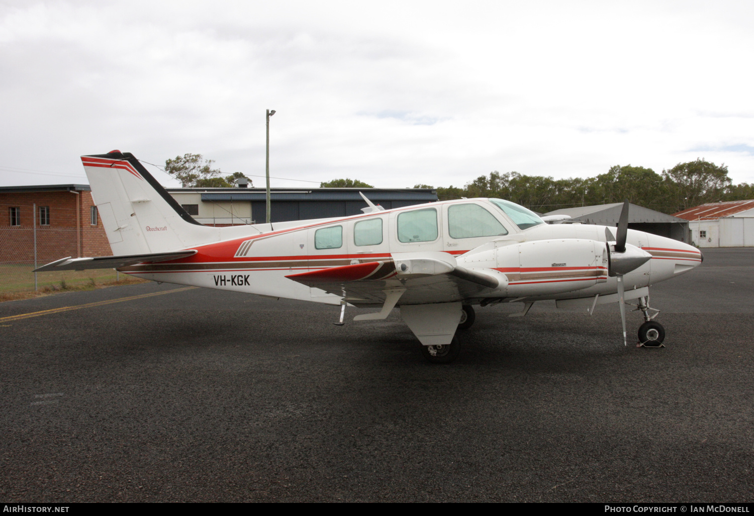 Aircraft Photo of VH-KGK | Beech 58 Baron | AirHistory.net #151902