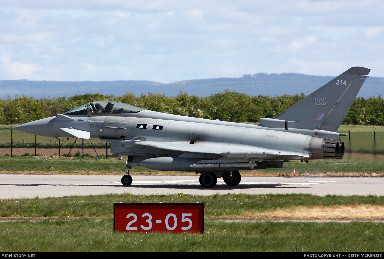 Aircraft Photo of ZK314 | Eurofighter EF-2000 Typhoon FGR4 | UK - Air Force | AirHistory.net #151915