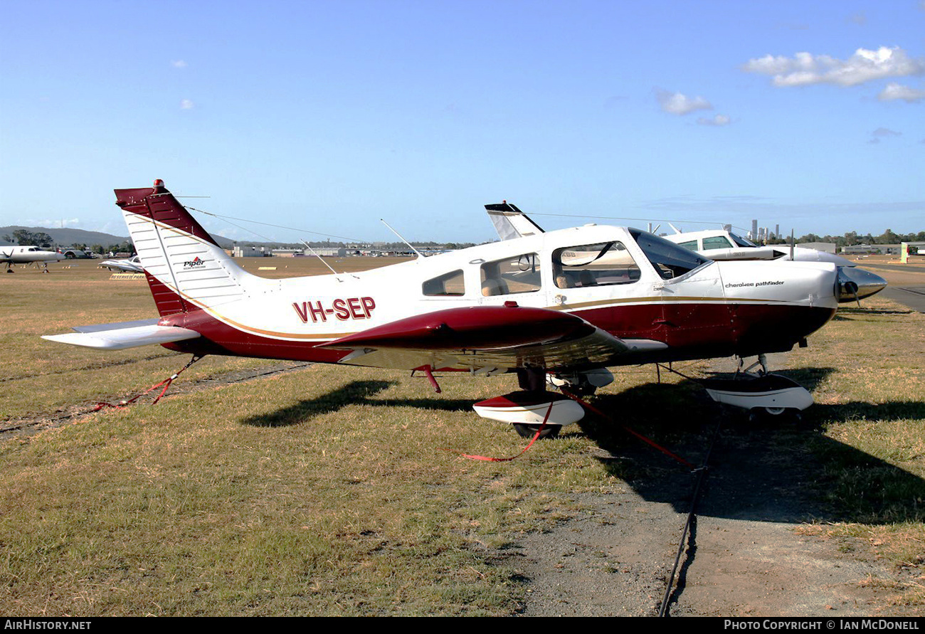 Aircraft Photo of VH-SEP | Piper PA-28-235 Cherokee Pathfinder | AirHistory.net #151922