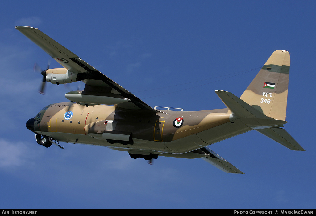 Aircraft Photo of 346 | Lockheed C-130H Hercules | Jordan - Air Force | AirHistory.net #151931