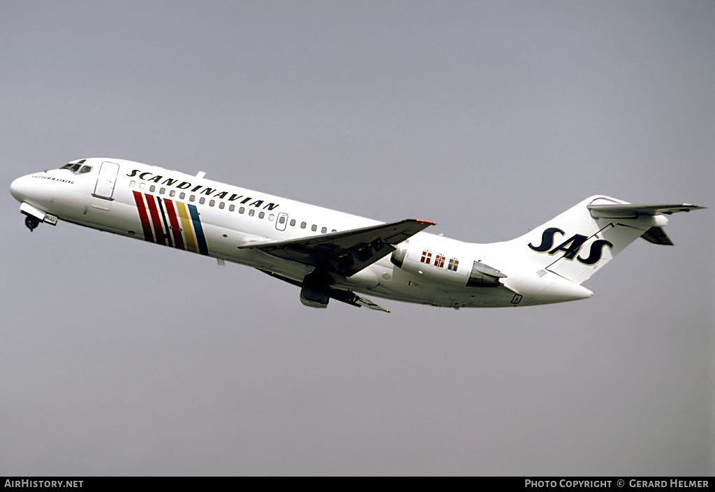 Aircraft Photo of LN-RLL | McDonnell Douglas DC-9-21 | Scandinavian Airlines - SAS | AirHistory.net #151942