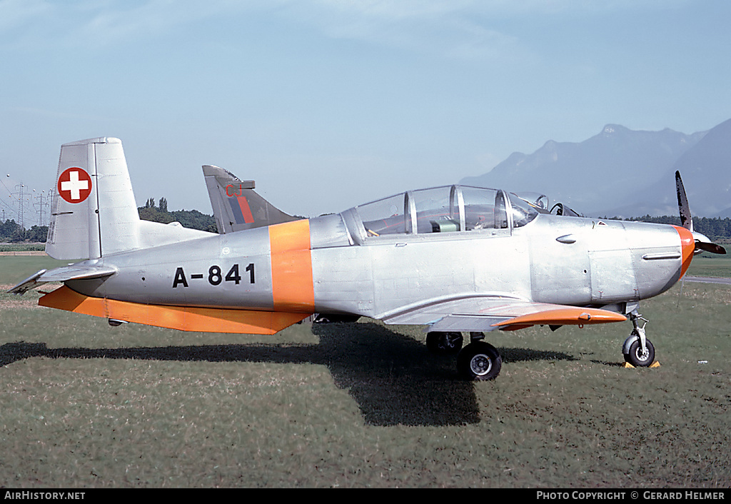 Aircraft Photo of A-841 | Pilatus P-3-05 | Switzerland - Air Force | AirHistory.net #151945