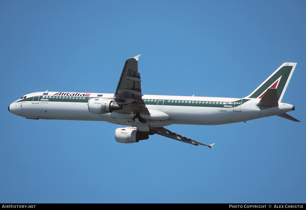 Aircraft Photo of I-BIXG | Airbus A321-112 | Alitalia | AirHistory.net #151951