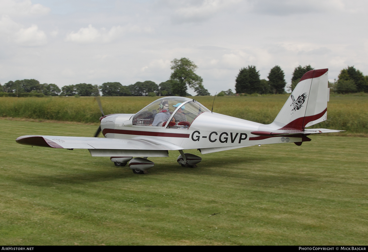 Aircraft Photo of G-CGVP | Evektor-Aerotechnik EV-97 Eurostar | AirHistory.net #151958