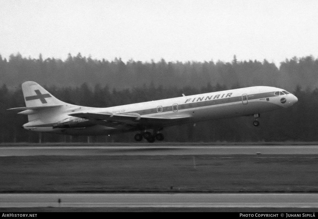 Aircraft Photo of OH-LSD | Sud SE-210 Caravelle 10B3 Super B | Finnair | AirHistory.net #151972