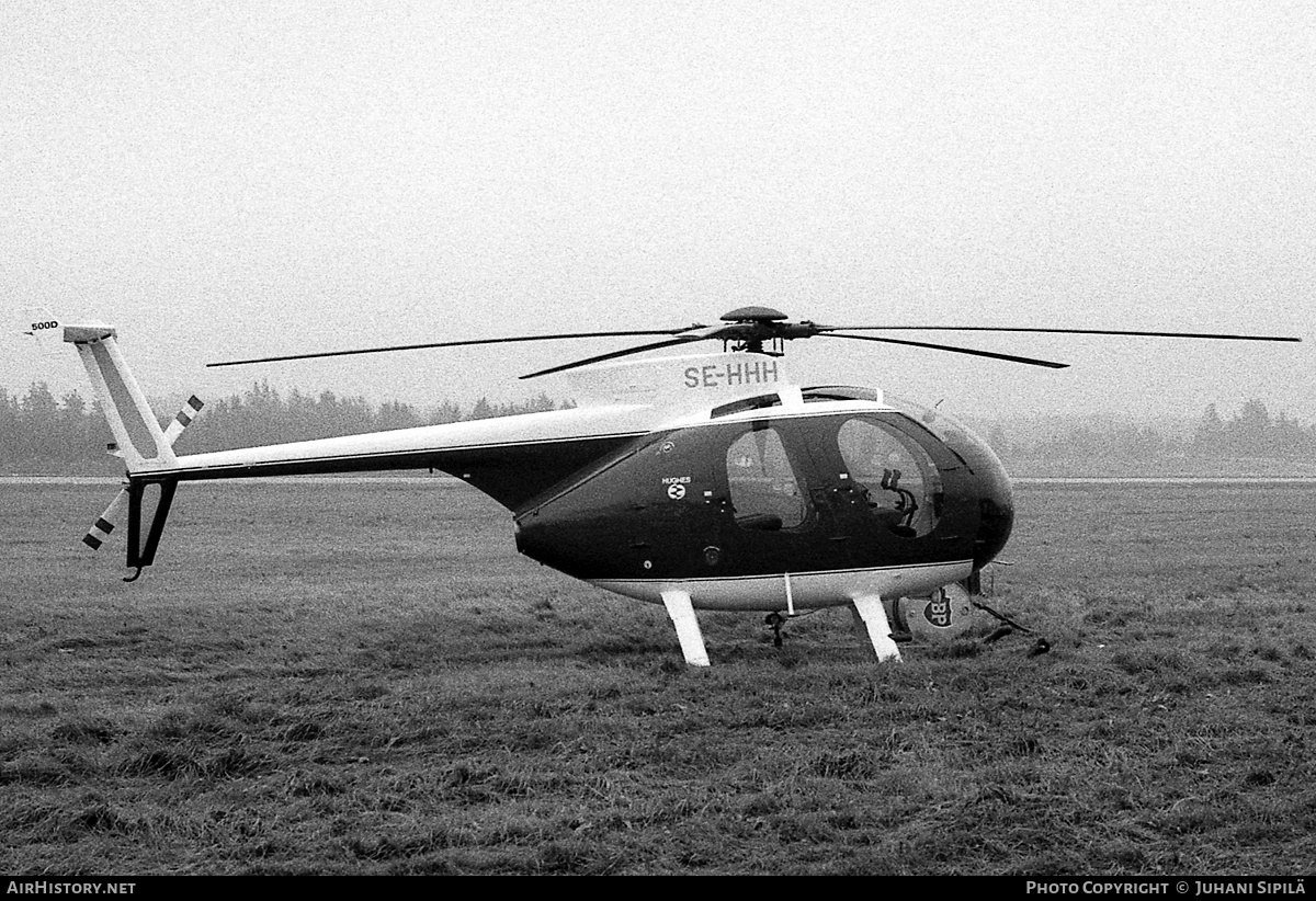 Aircraft Photo of SE-HHH | Hughes 500D (369D) | AirHistory.net #151975