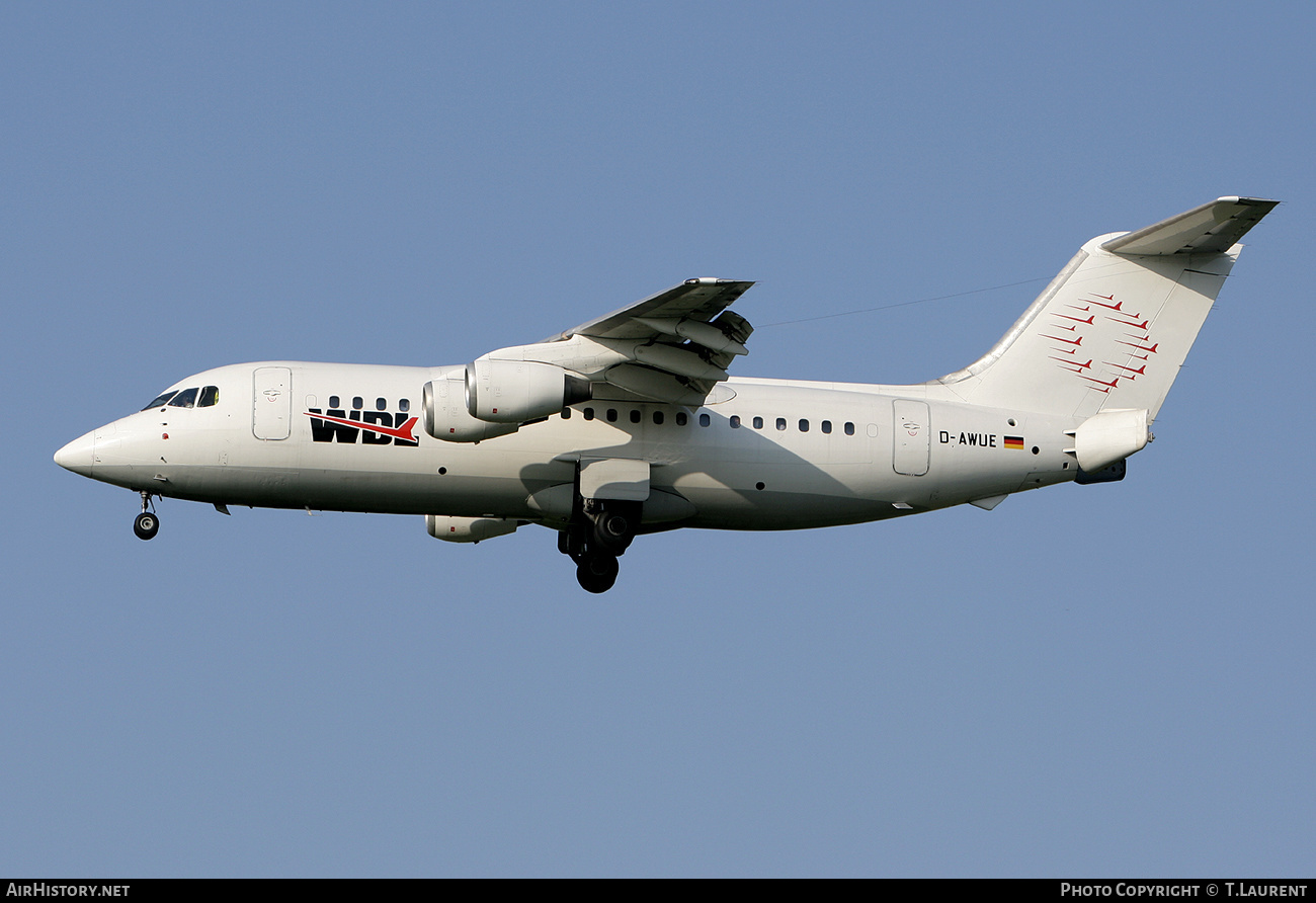 Aircraft Photo of D-AWUE | British Aerospace BAe-146-200 | WDL Aviation | AirHistory.net #151985