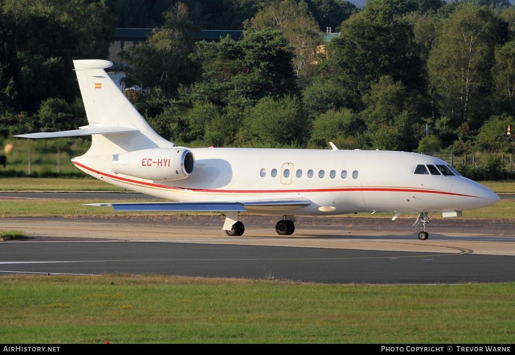 Aircraft Photo of EC-HYI | Dassault Falcon 2000 | AirHistory.net #152000