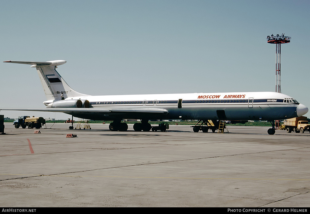 Aircraft Photo of RA-86507 | Ilyushin Il-62M | Moscow Airways | AirHistory.net #152014