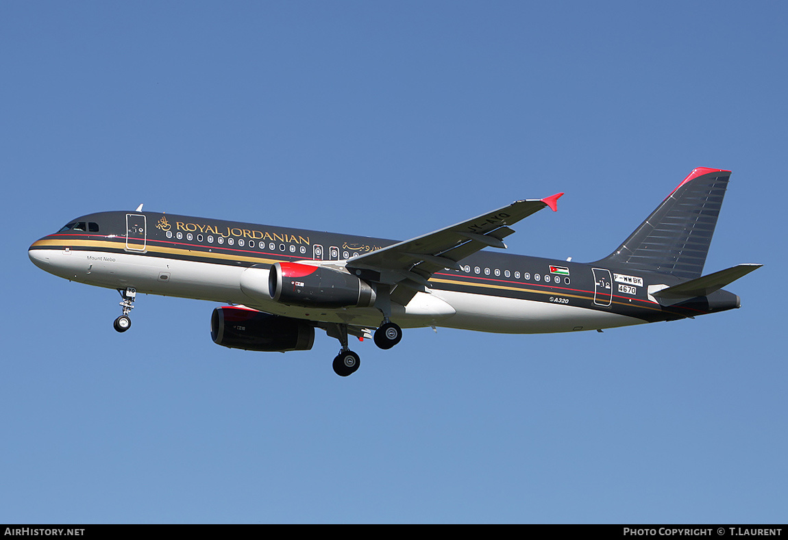 Aircraft Photo of F-WWBK | Airbus A320-232 | Royal Jordanian Airlines | AirHistory.net #152017