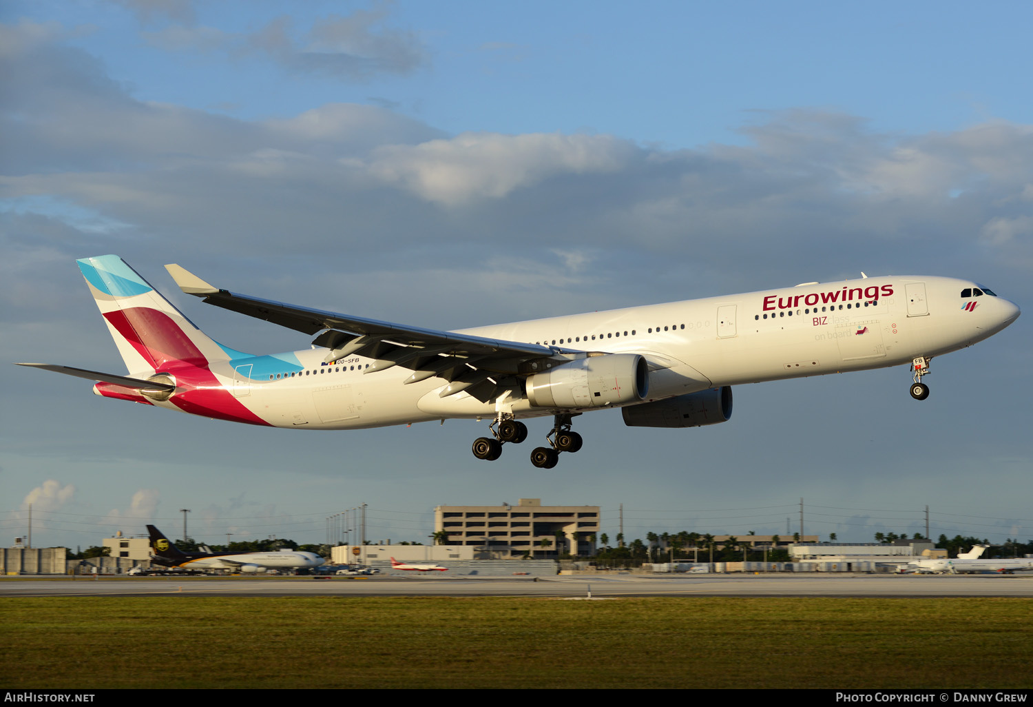 Aircraft Photo of OO-SFB | Airbus A330-342 | Eurowings | AirHistory.net #152018