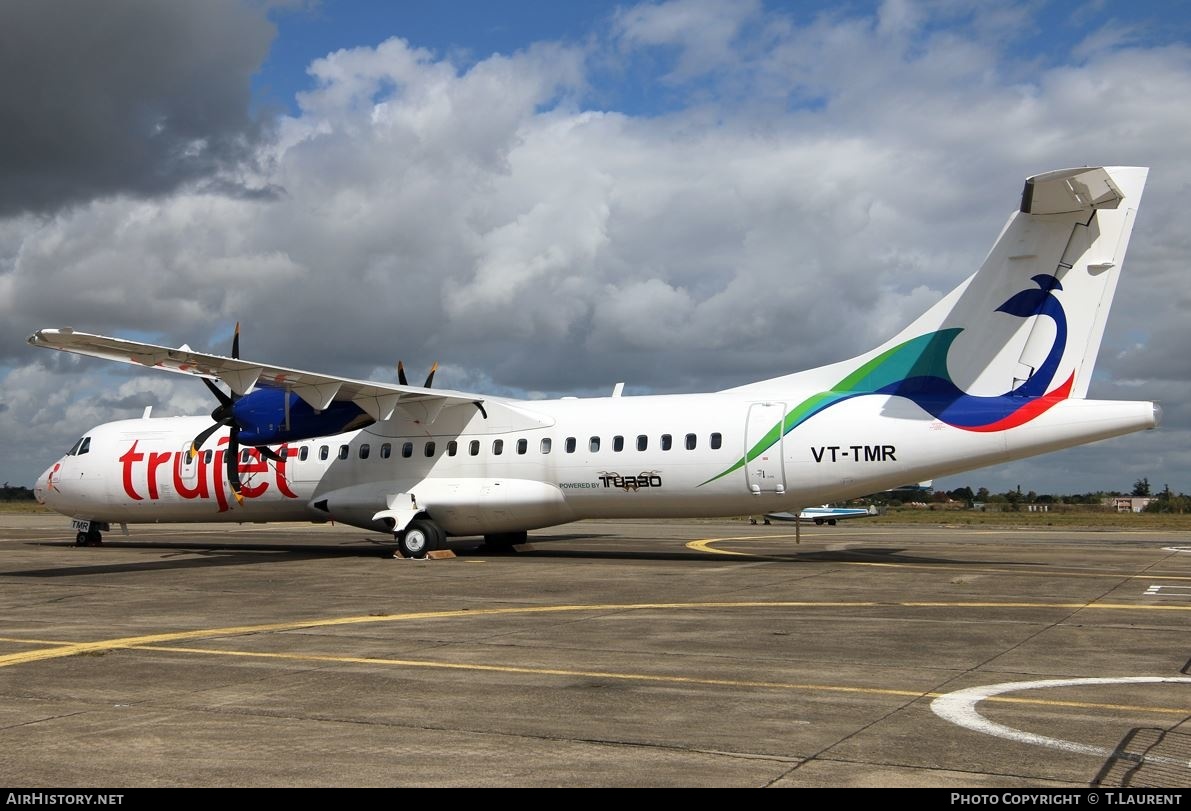 Aircraft Photo of VT-TMR | ATR ATR-72-600 (ATR-72-212A) | Trujet | AirHistory.net #152019