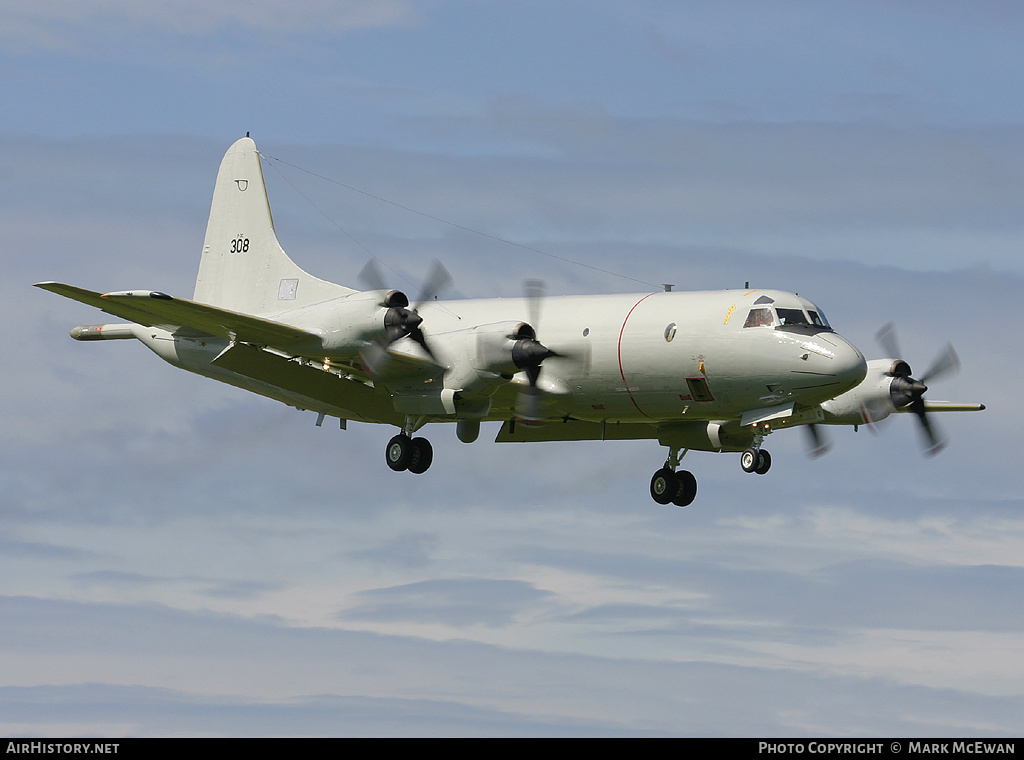 Aircraft Photo of 308 | Lockheed P-3C Orion | Netherlands - Navy | AirHistory.net #152034
