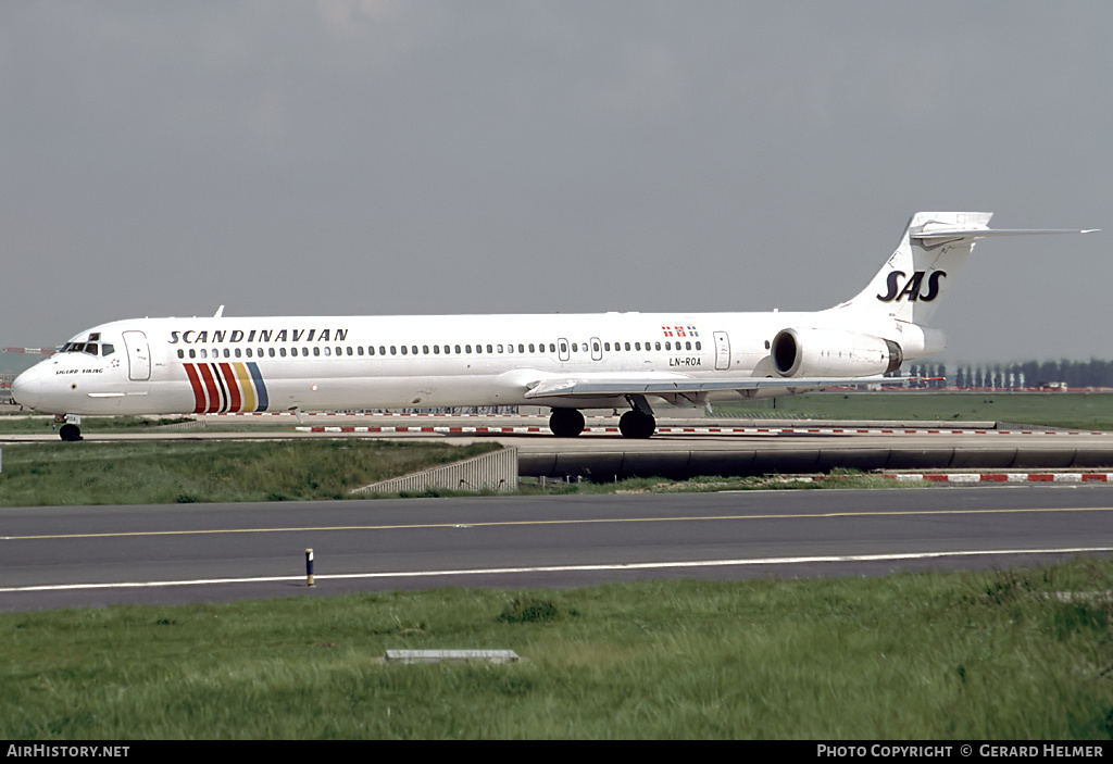 Aircraft Photo of LN-ROA | McDonnell Douglas MD-90-30 | Scandinavian Airlines - SAS | AirHistory.net #152041