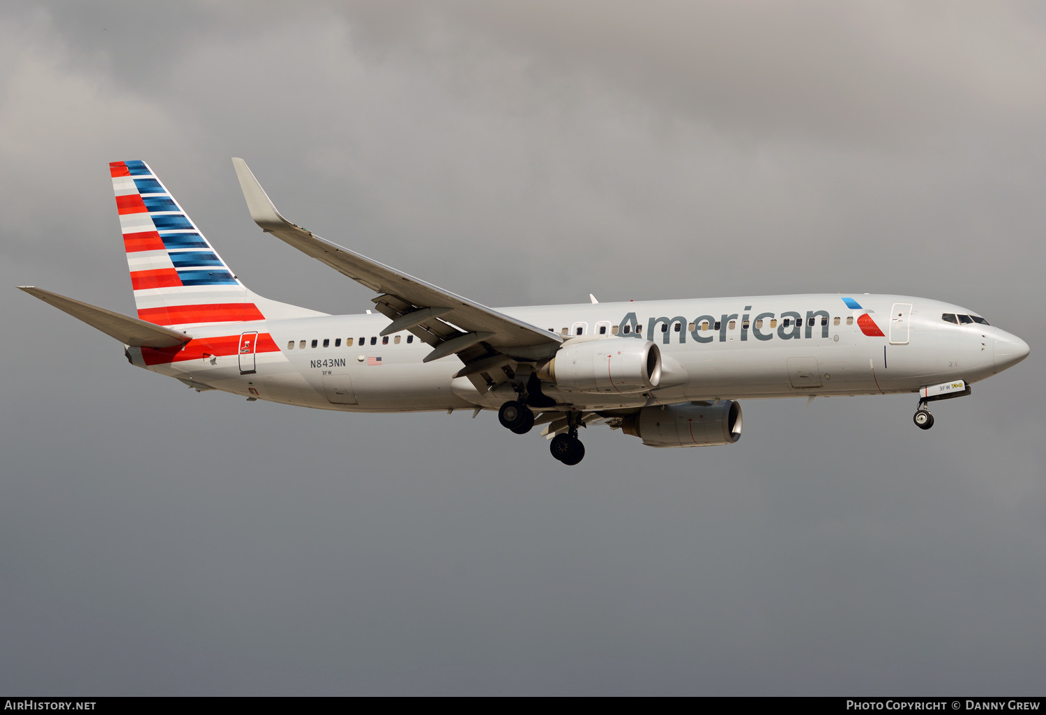 Aircraft Photo of N843NN | Boeing 737-823 | American Airlines | AirHistory.net #152044