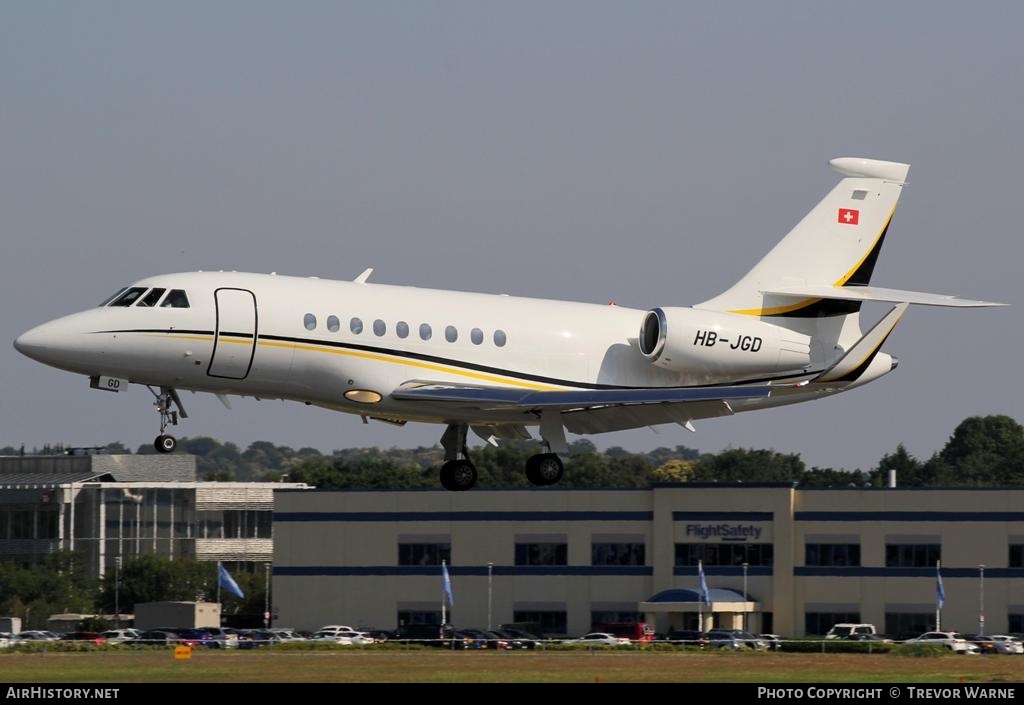 Aircraft Photo of HB-JGD | Dassault Falcon 2000S | AirHistory.net #152050