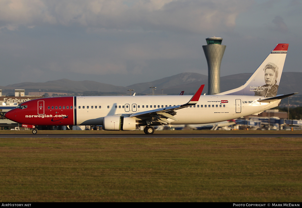 Aircraft Photo of LN-NOH | Boeing 737-86N | Norwegian | AirHistory.net #152052