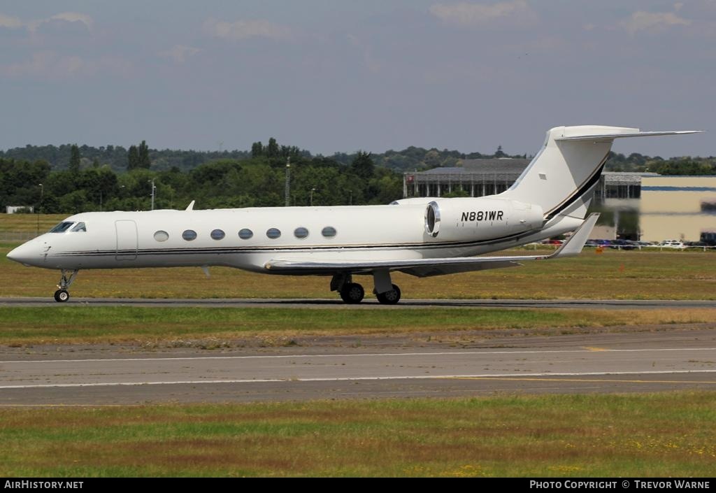 Aircraft Photo of N881WR | Gulfstream Aerospace G-V-SP Gulfstream G550 | AirHistory.net #152061