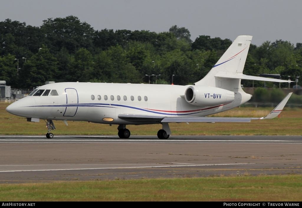 Aircraft Photo of VT-BVV | Dassault Falcon 2000LX | AirHistory.net #152090