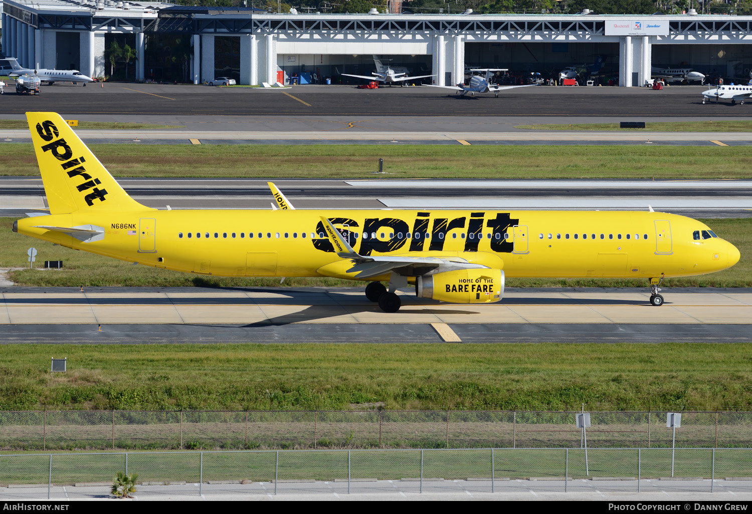 Aircraft Photo of N686NK | Airbus A321-231 | Spirit Airlines | AirHistory.net #152091