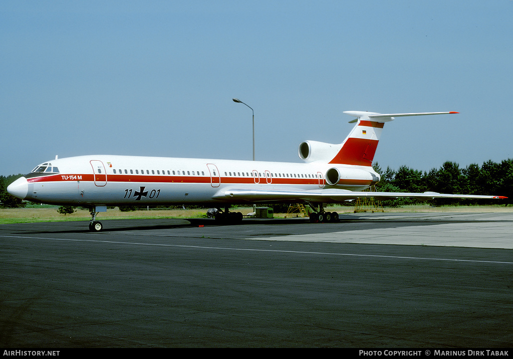 Aircraft Photo of 1101 | Tupolev Tu-154M | Germany - Air Force | AirHistory.net #152110