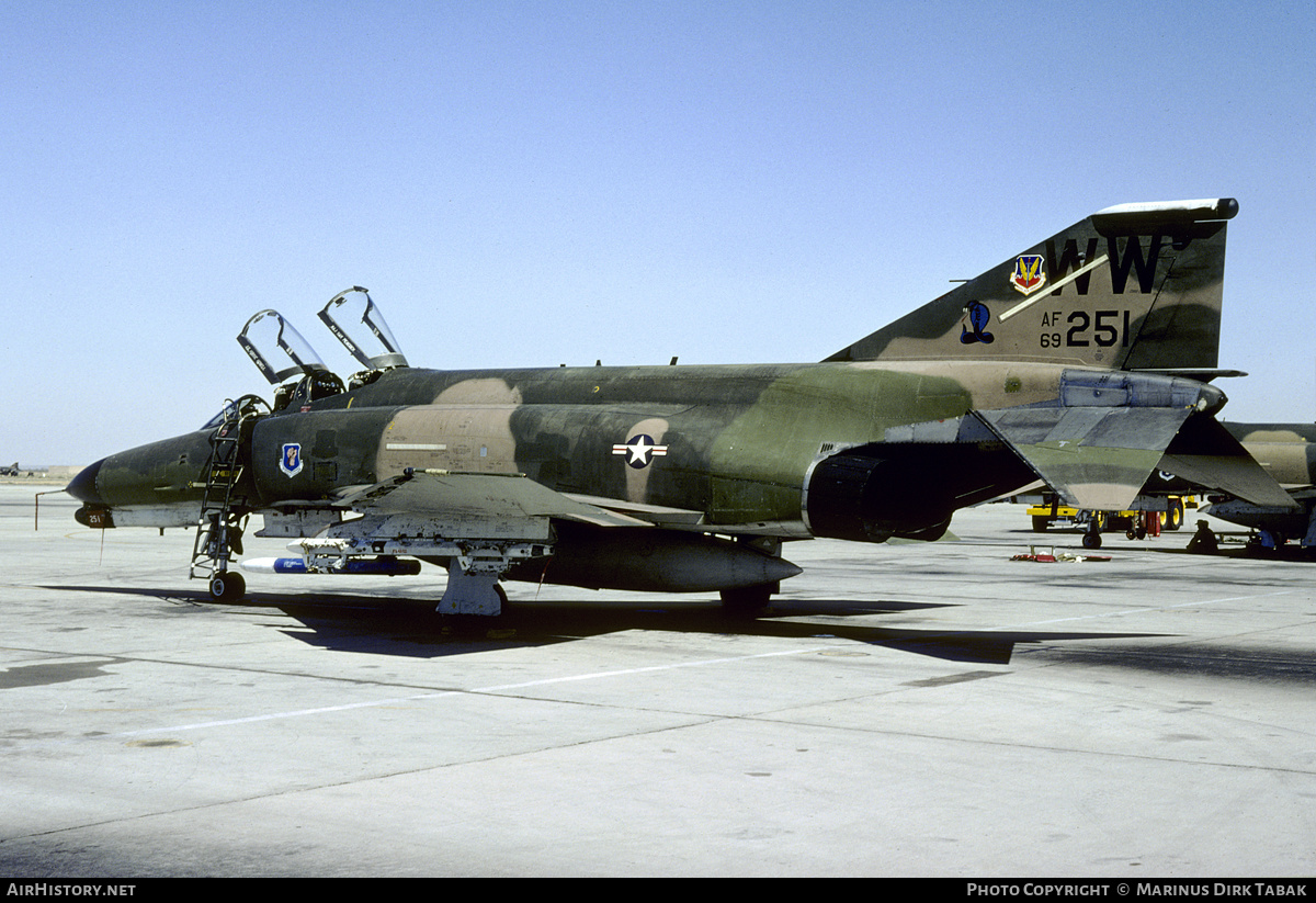 Aircraft Photo of 69-0251 / AF69-251 | McDonnell Douglas F-4G Phantom II | USA - Air Force | AirHistory.net #152114