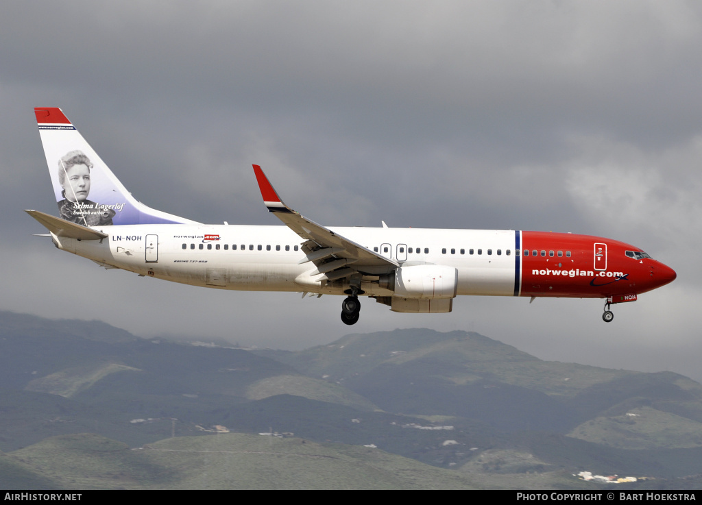 Aircraft Photo of LN-NOH | Boeing 737-86N | Norwegian | AirHistory.net #152125