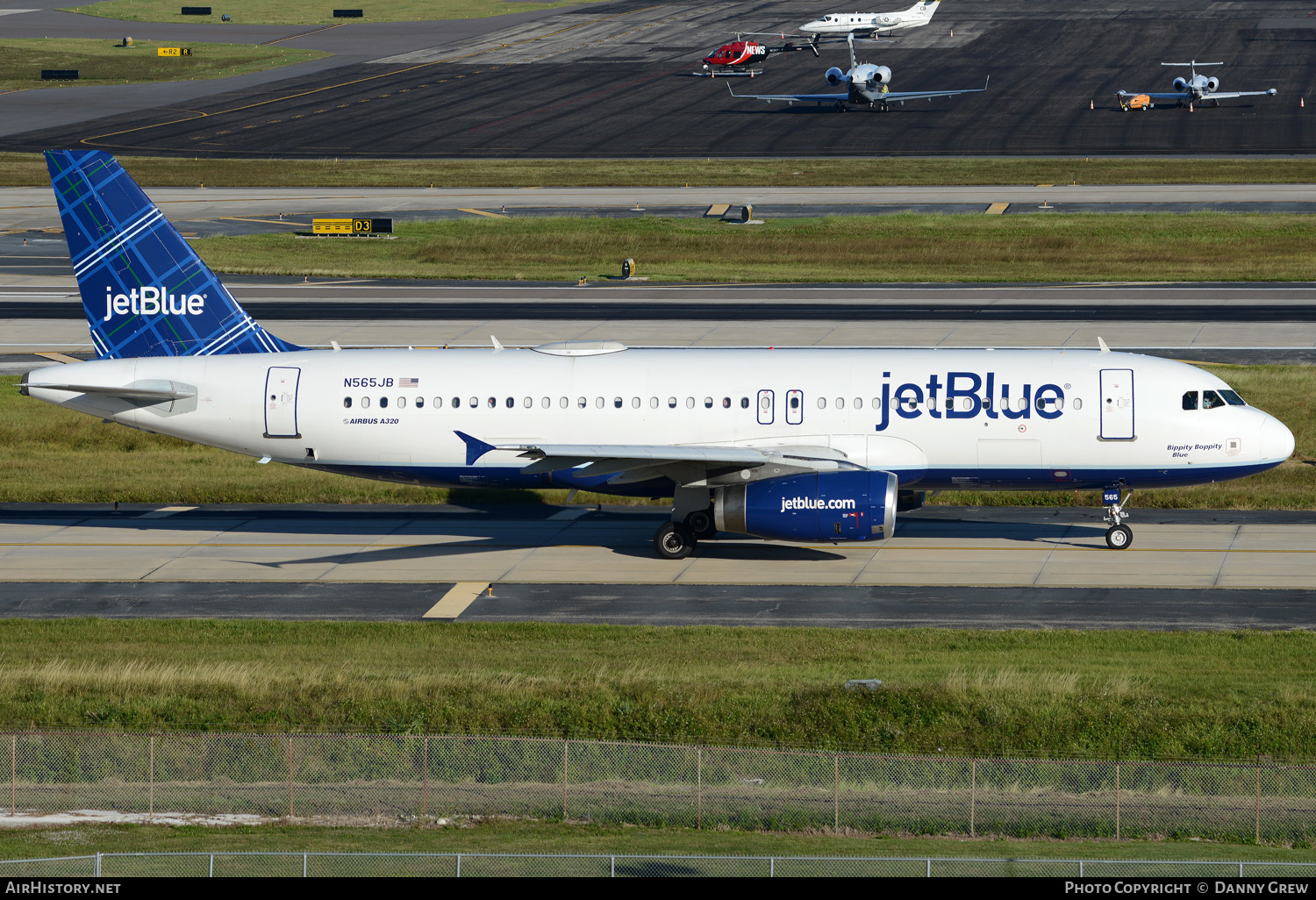 Aircraft Photo of N565JB | Airbus A320-232 | JetBlue Airways | AirHistory.net #152131
