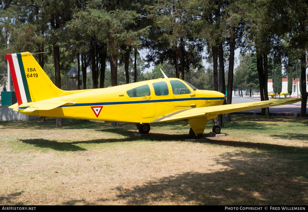 Aircraft Photo of EBA-6419 | Beech F33C Bonanza | Mexico - Air Force | AirHistory.net #152144