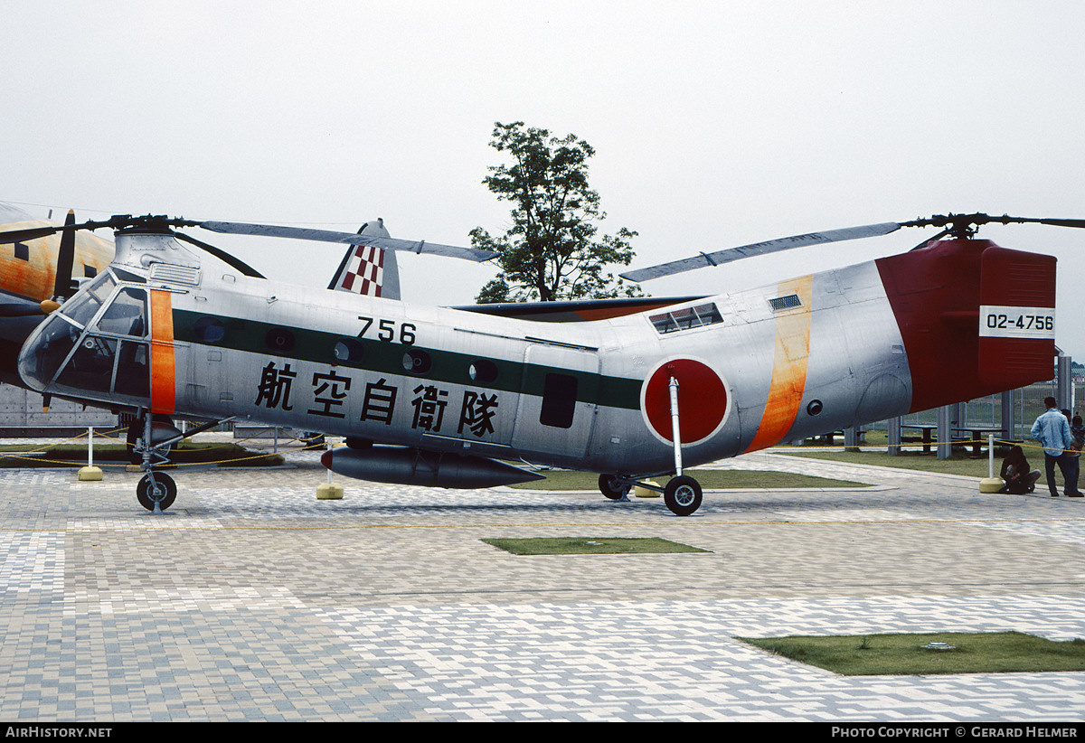 Aircraft Photo of 02-4756 | Piasecki CH-21B Workhorse | Japan - Air Force | AirHistory.net #152156