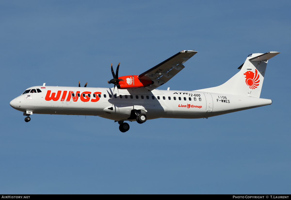 Aircraft Photo of F-WWES | ATR ATR-72-600 (ATR-72-212A) | Wings Air | AirHistory.net #152158