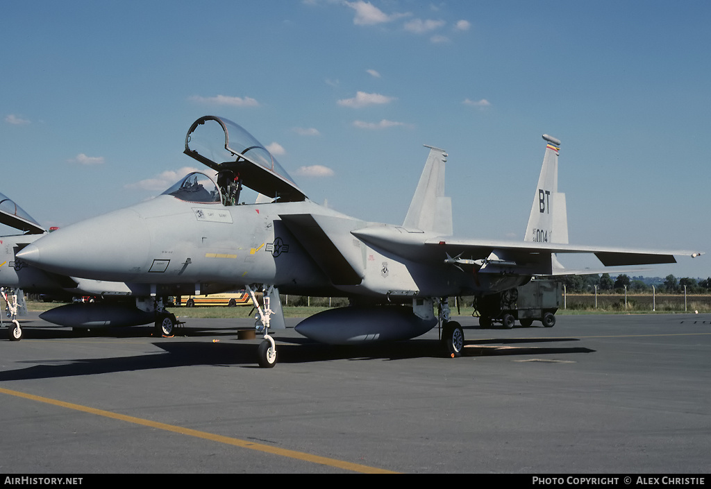 Aircraft Photo of 84-0004 / AF84-004 | McDonnell Douglas F-15C Eagle | USA - Air Force | AirHistory.net #152161