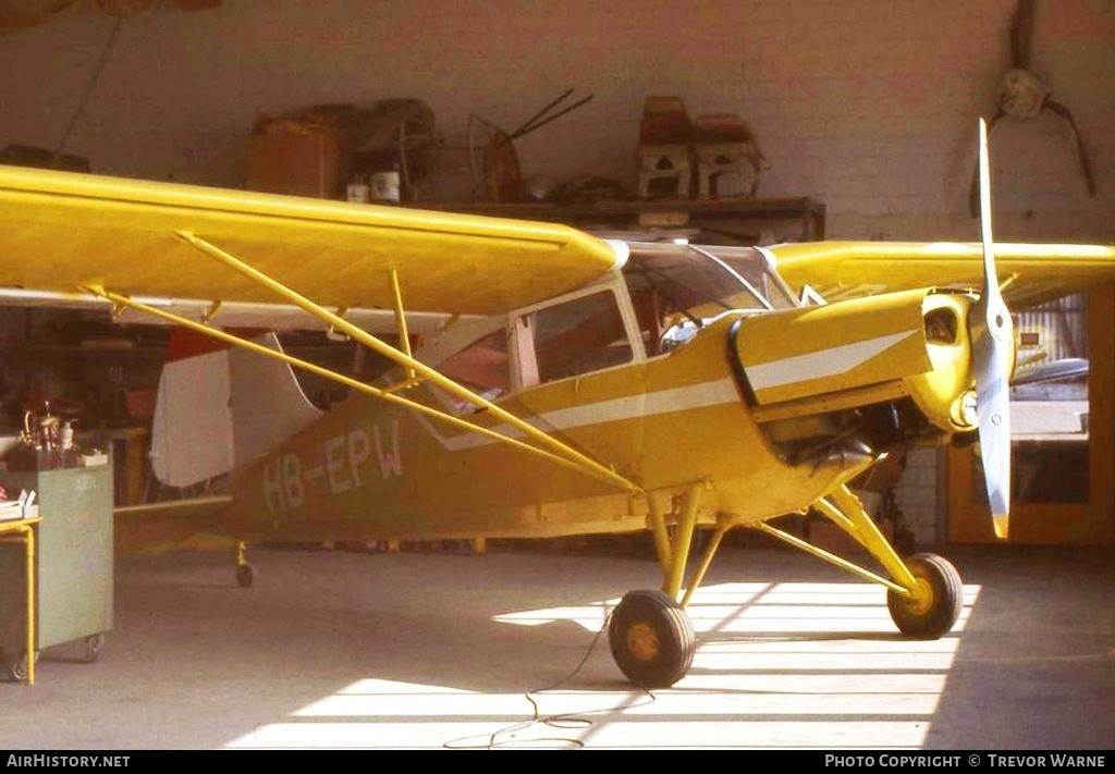 Aircraft Photo of HB-EPW | SAI KZ 7 | AirHistory.net #152165