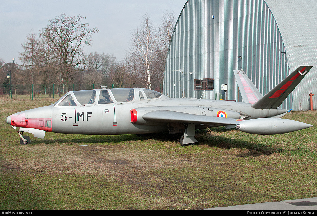 Aircraft Photo of 458 | Fouga CM-170R Magister | France - Air Force | AirHistory.net #152186