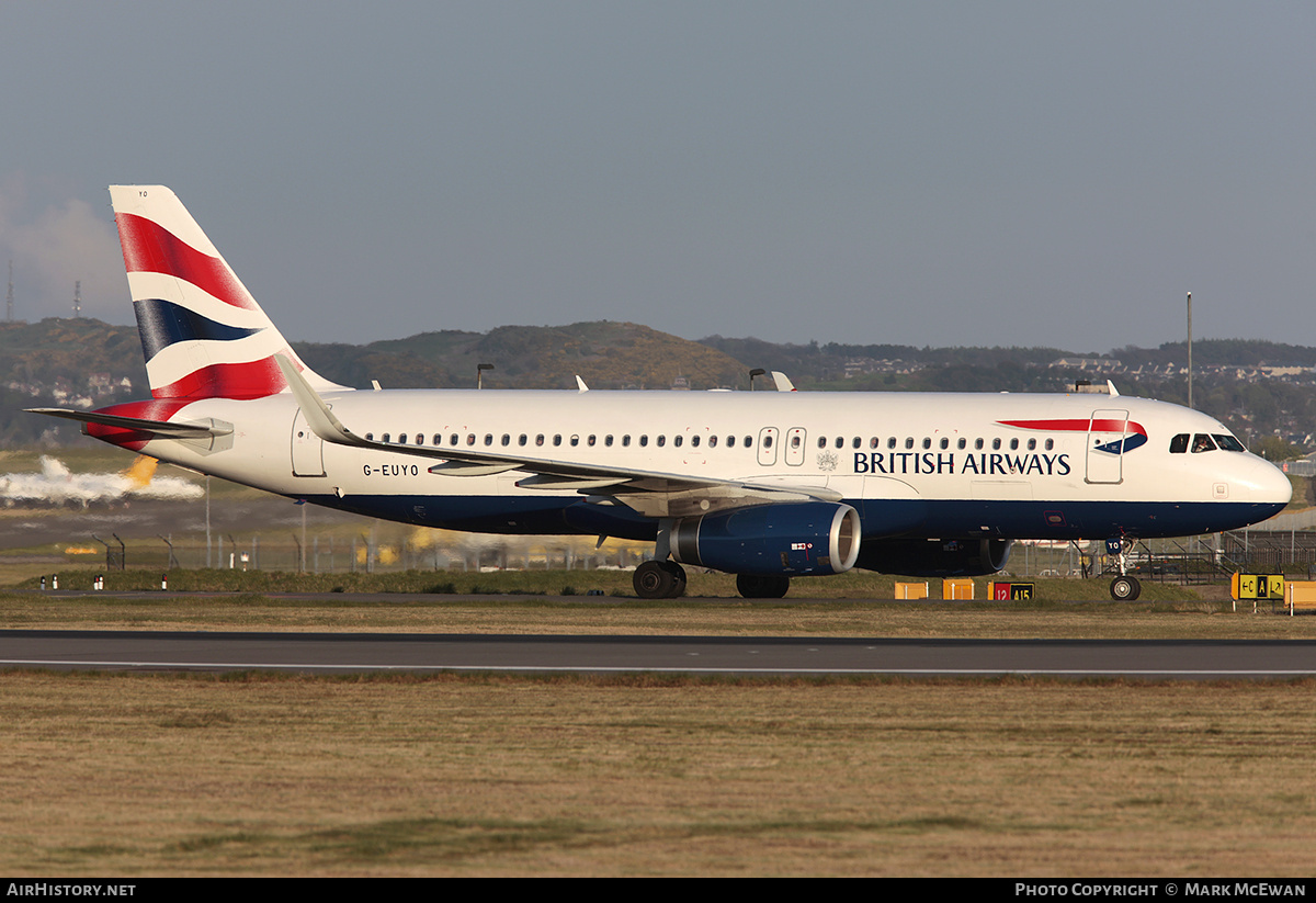 Aircraft Photo of G-EUYO | Airbus A320-232 | British Airways | AirHistory.net #152188