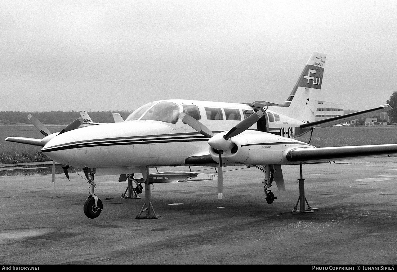 Aircraft Photo of OH-CHI | Cessna 404 Titan Ambassador | Finnwings | AirHistory.net #152193