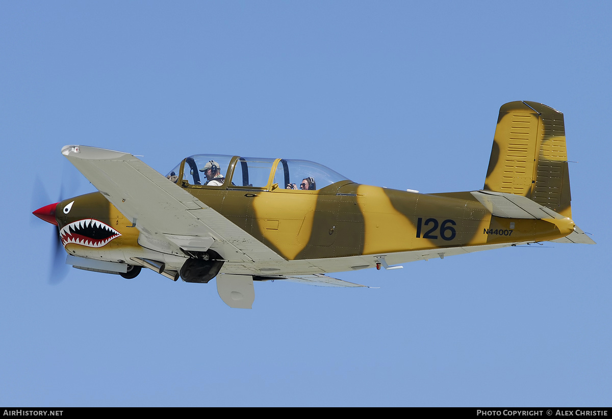 Aircraft Photo of N44007 | Beech T-34A Mentor | AirHistory.net #152212