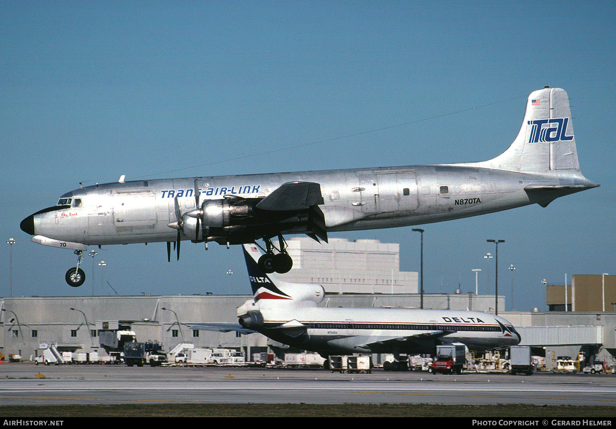 Aircraft Photo of N870TA | Douglas DC-6A | Trans-Air-Link - TAL | AirHistory.net #152213