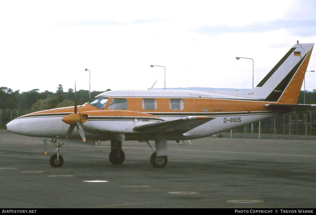 Aircraft Photo of D-IHUS | Piper PA-31P-425 Pressurized Navajo | AirHistory.net #152214