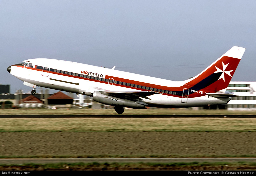 Aircraft Photo of PH-TVE | Boeing 737-2K2C/Adv | Air Malta | AirHistory.net #152216