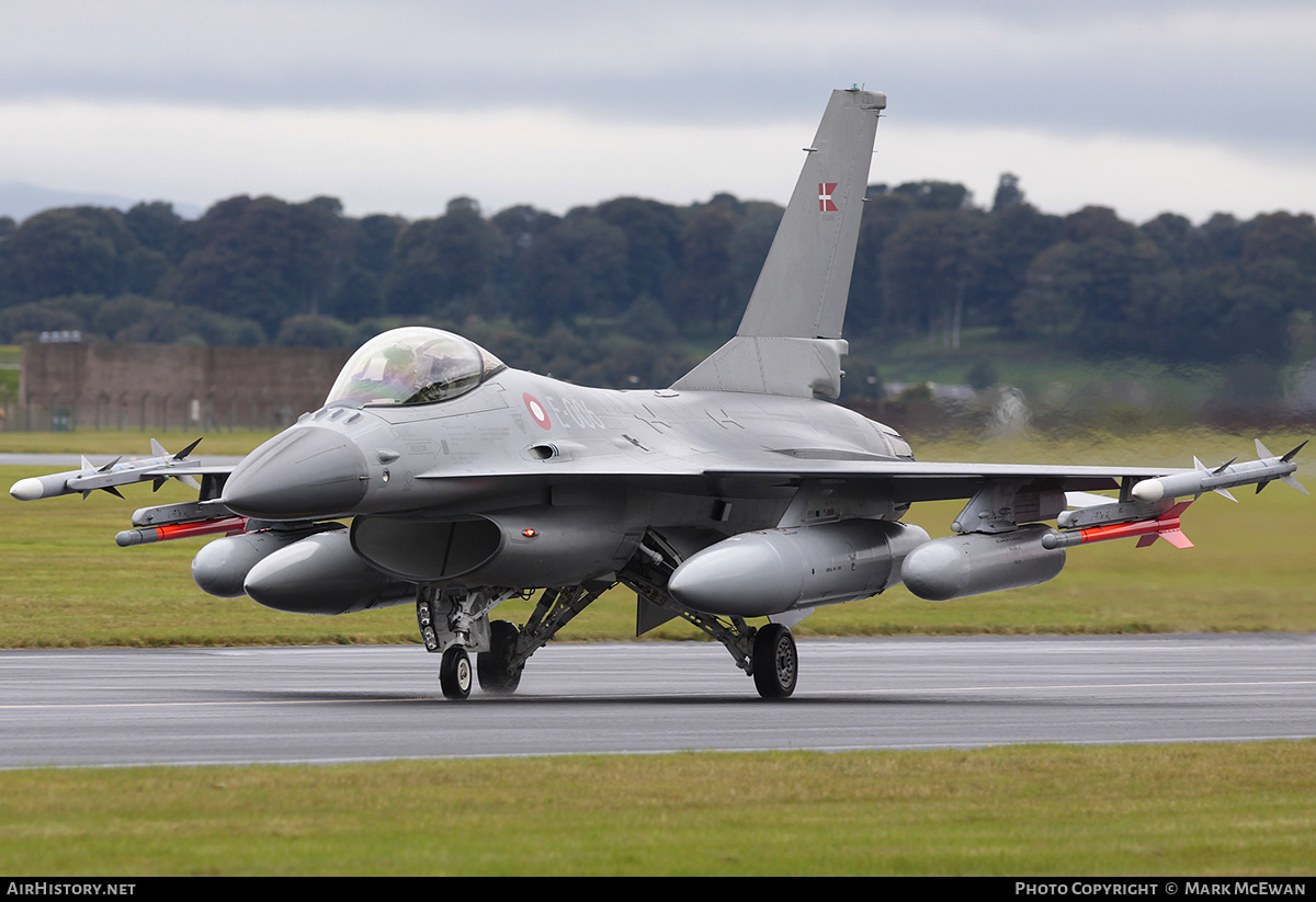 Aircraft Photo of E-006 | General Dynamics F-16AM Fighting Falcon | Denmark - Air Force | AirHistory.net #152220