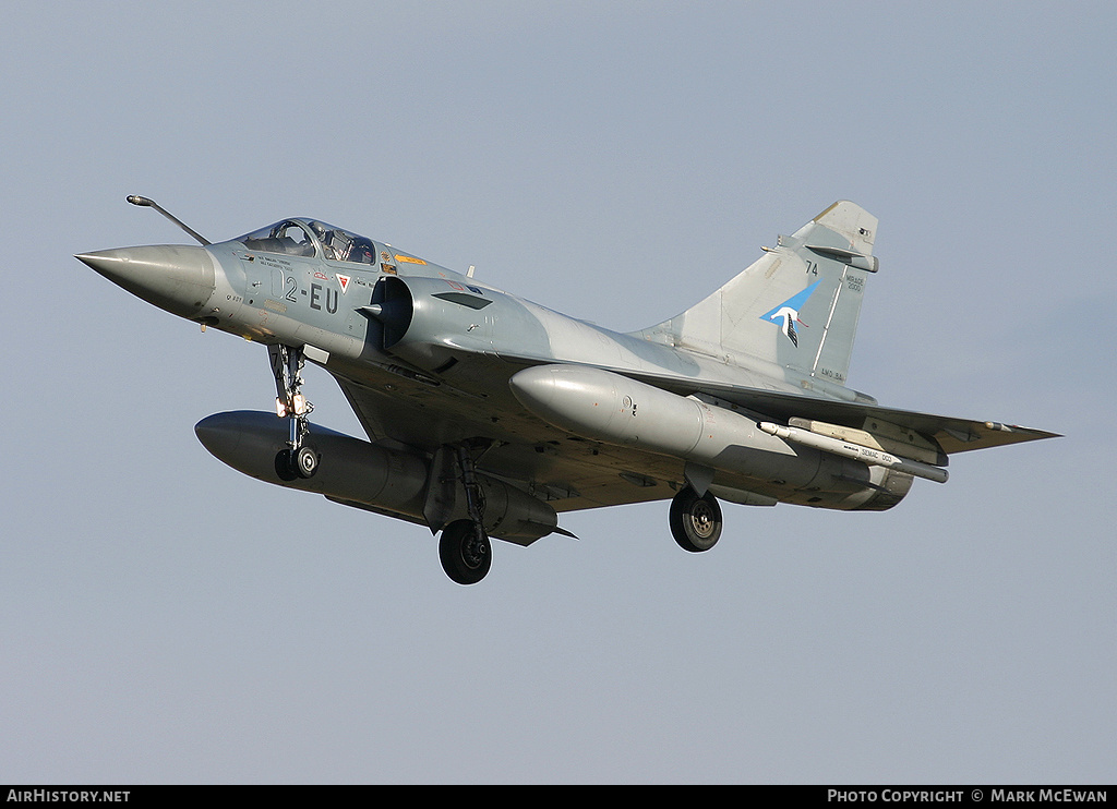 Aircraft Photo of 74 | Dassault Mirage 2000-5F | France - Air Force | AirHistory.net #152229