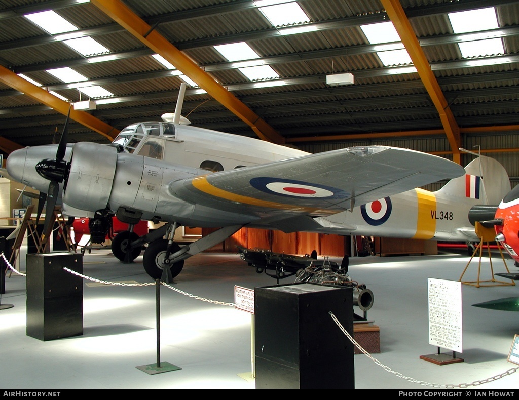 Aircraft Photo of VL348 | Avro 652A Anson C19/2 | UK - Air Force | AirHistory.net #152236