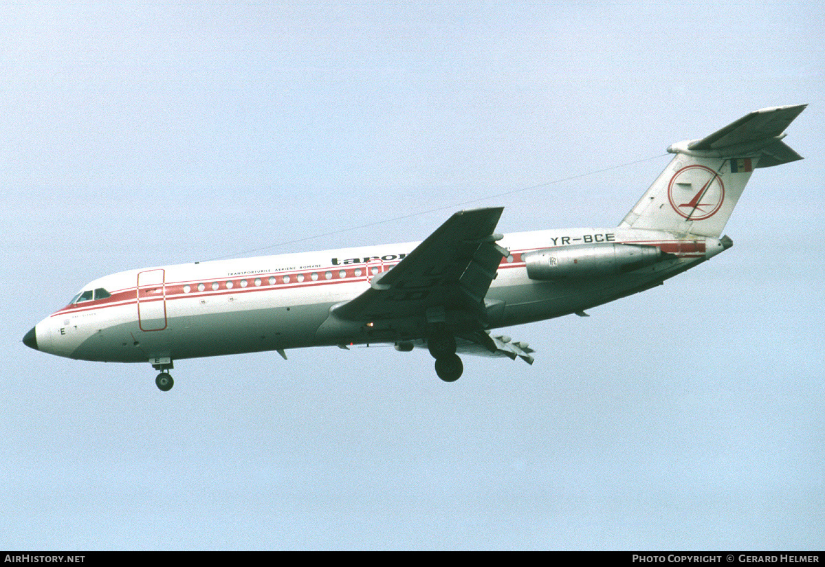 Aircraft Photo of YR-BCE | BAC 111-424EU One-Eleven | TAROM - Transporturile Aeriene Române | AirHistory.net #152246