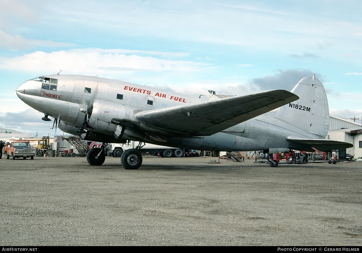 Aircraft Photo of N1822M | Curtiss C-46F Commando | Everts Air Fuel | AirHistory.net #152248