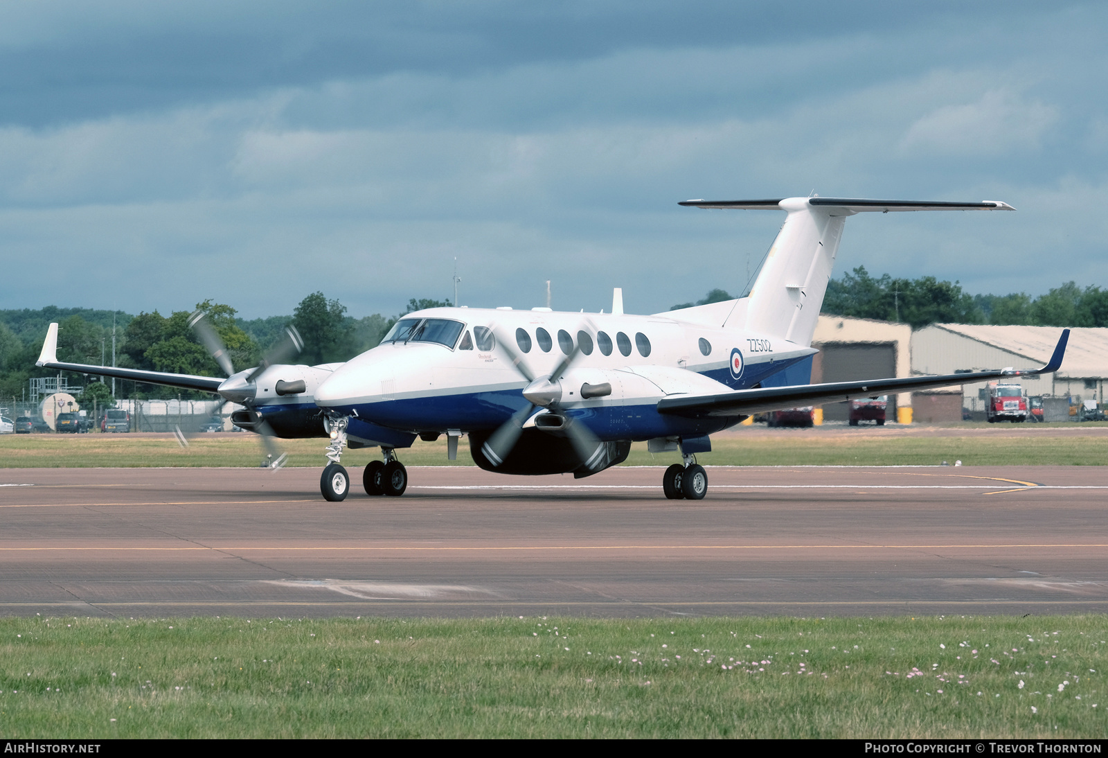 Aircraft Photo of ZZ502 | Hawker Beechcraft 350CER Avenger T1 (300C) | UK - Navy | AirHistory.net #152251