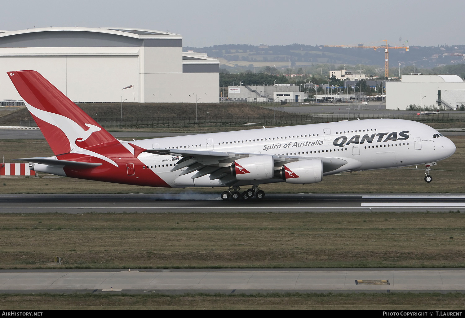Aircraft Photo of VH-OQA | Airbus A380-842 | Qantas | AirHistory.net #152275