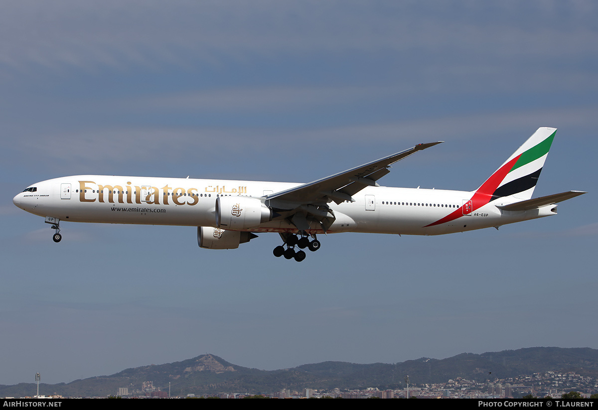 Aircraft Photo of A6-EGP | Boeing 777-31H/ER | Emirates | AirHistory.net #152282