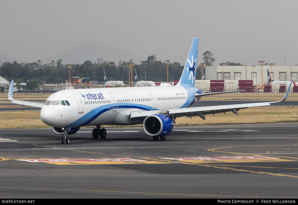 Aircraft Photo of XA-NEO | Airbus A321-251N | Interjet | AirHistory.net #152283